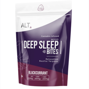 ALT Deep Sleep Relaxation Bites (10 Pack CBD Blackcurrant)
