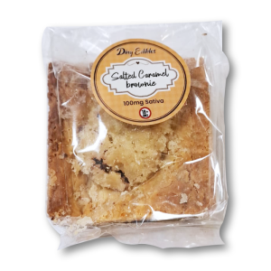 Salted Caramel Brownies CBD+