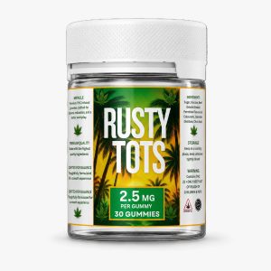 Miracle Gummies Rusty Tots (2.5mg) Tub of 10